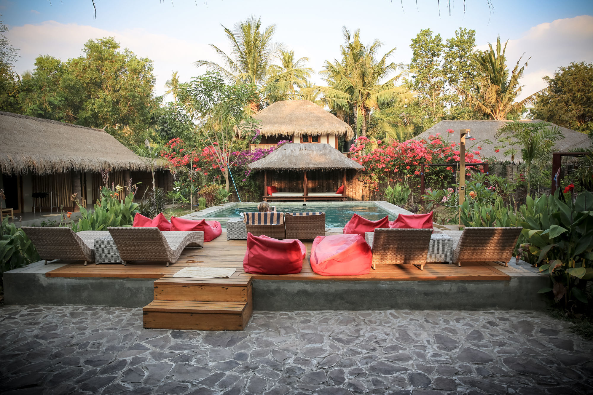 3W Cottages And Villas Gili Air Extérieur photo