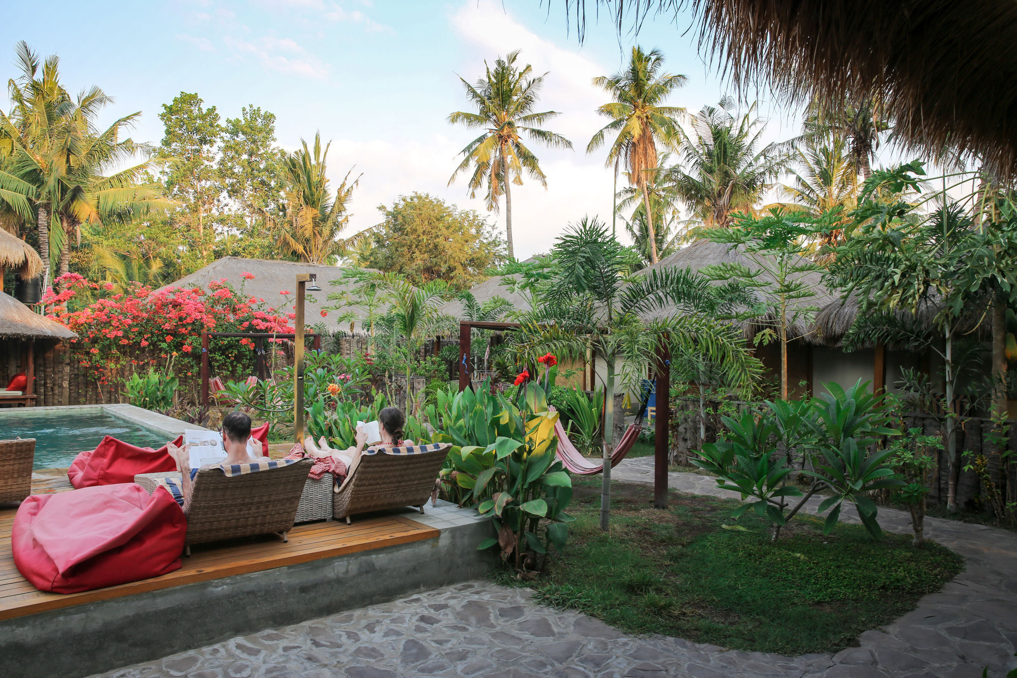 3W Cottages And Villas Gili Air Extérieur photo