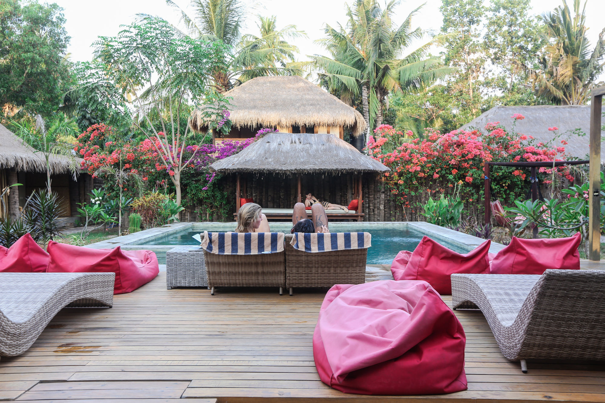 3W Cottages And Villas Gili Air Extérieur photo